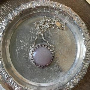 Peach Moonstone Pendant